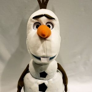 Olaf Disney's Frozen 2 Spring & Surprise Plush Pop Up and Talks Figure WORKS.